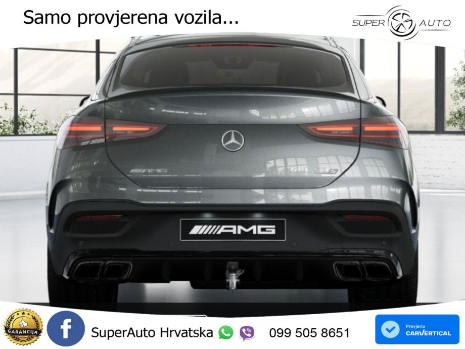 Mercedes AMG GLE Coupe 63 S V8 (612 KS) EQ Boost 4MATIC+ AMG SPEEDSHIF, fotografija 7