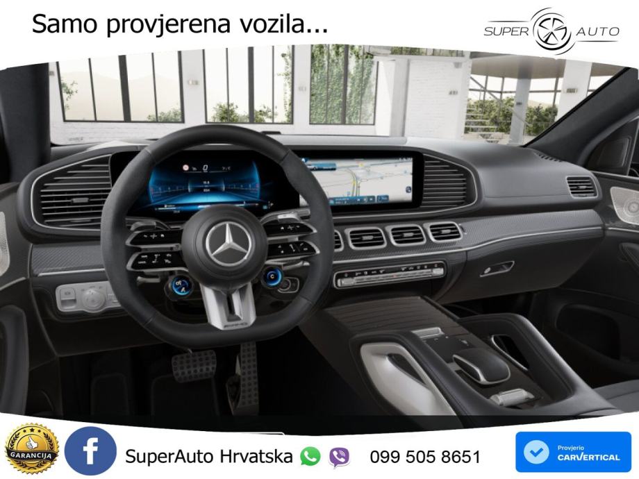 Mercedes AMG GLE Coupe 63 S V8 (612 KS) EQ Boost 4MATIC+ AMG SPEEDSHIF, fotografija 8