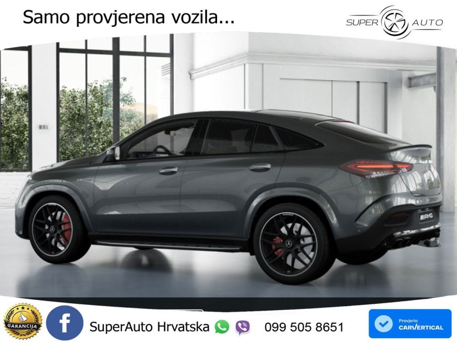 Mercedes AMG GLE Coupe 63 S V8 (612 KS) EQ Boost 4MATIC+ AMG SPEEDSHIF, fotografija 13