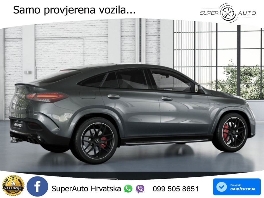 Mercedes AMG GLE Coupe 63 S V8 (612 KS) EQ Boost 4MATIC+ AMG SPEEDSHIF, fotografija 15