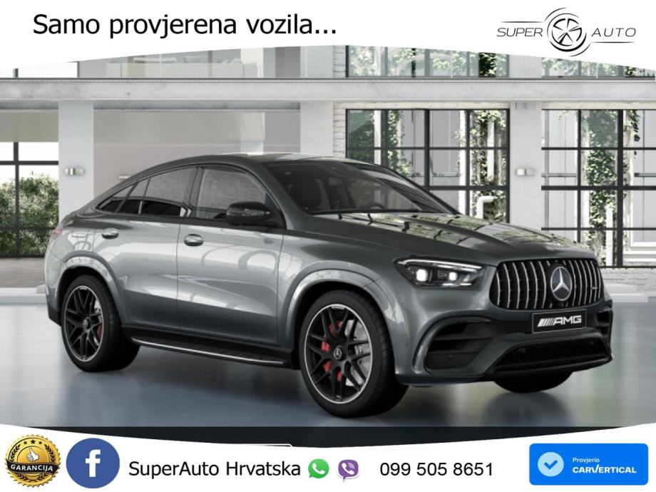 Mercedes AMG GLE Coupe 63 S V8 (612 KS) EQ Boost 4MATIC+ AMG SPEEDSHIF, fotografija 16