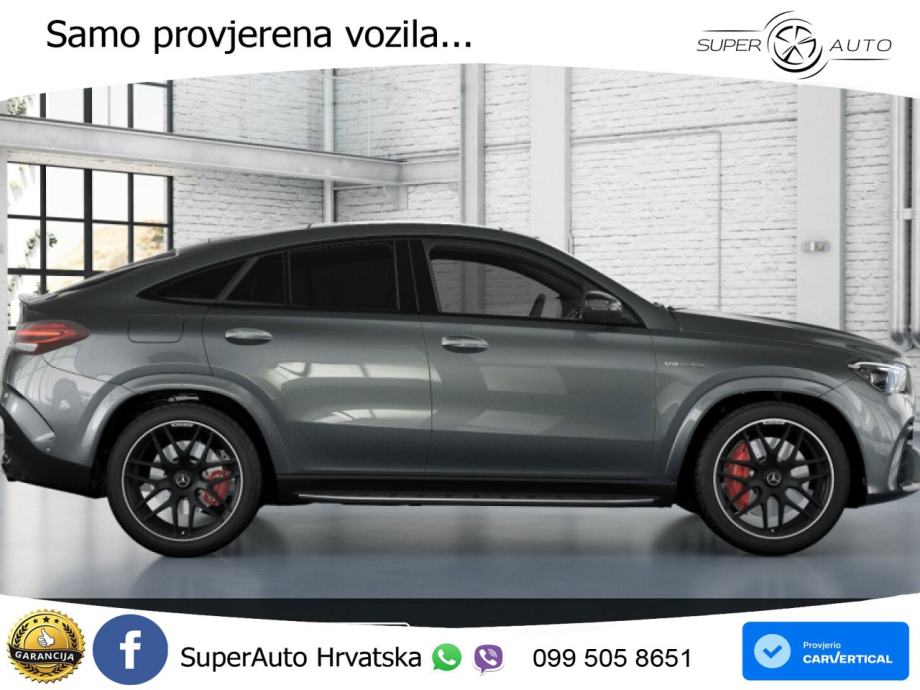 Mercedes AMG GLE Coupe 63 S V8 (612 KS) EQ Boost 4MATIC+ AMG SPEEDSHIF, fotografija 17