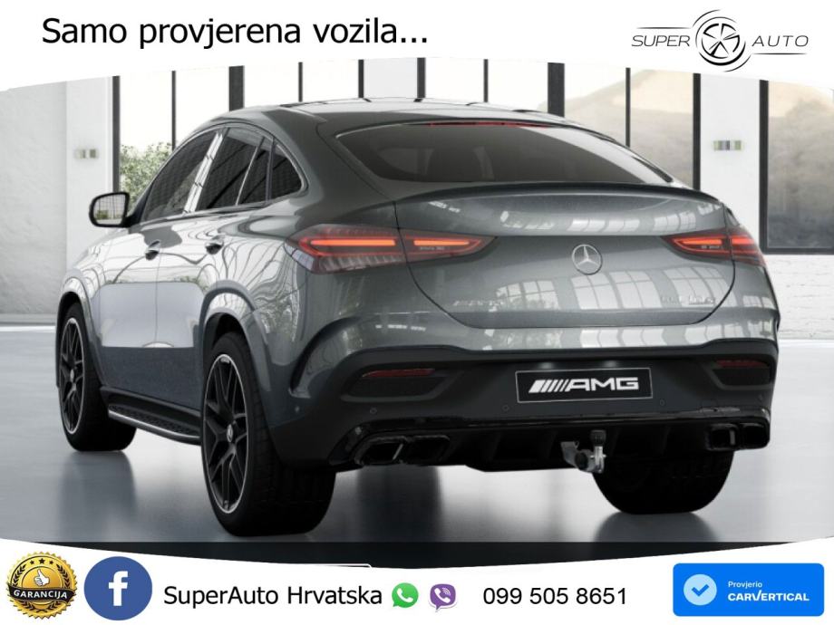Mercedes AMG GLE Coupe 63 S V8 (612 KS) EQ Boost 4MATIC+ AMG SPEEDSHIF, fotografija 18