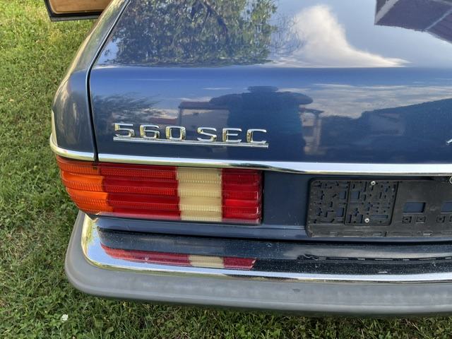 Mercedes-Benz 126 coupe 560, 1986 god, odlično stanje, bez hrđe, pogled izvana - slika 2