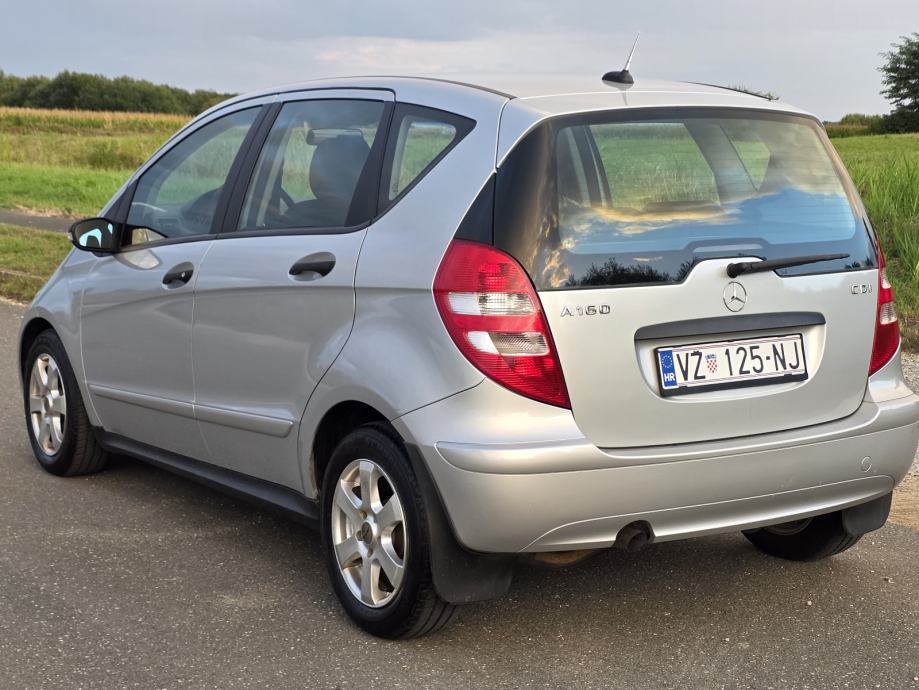 MERCEDES-BENZ A-KLASA 160 CDI...KLIMA,ALU FELGE,REG.GODINU DANA !, fotografija 4