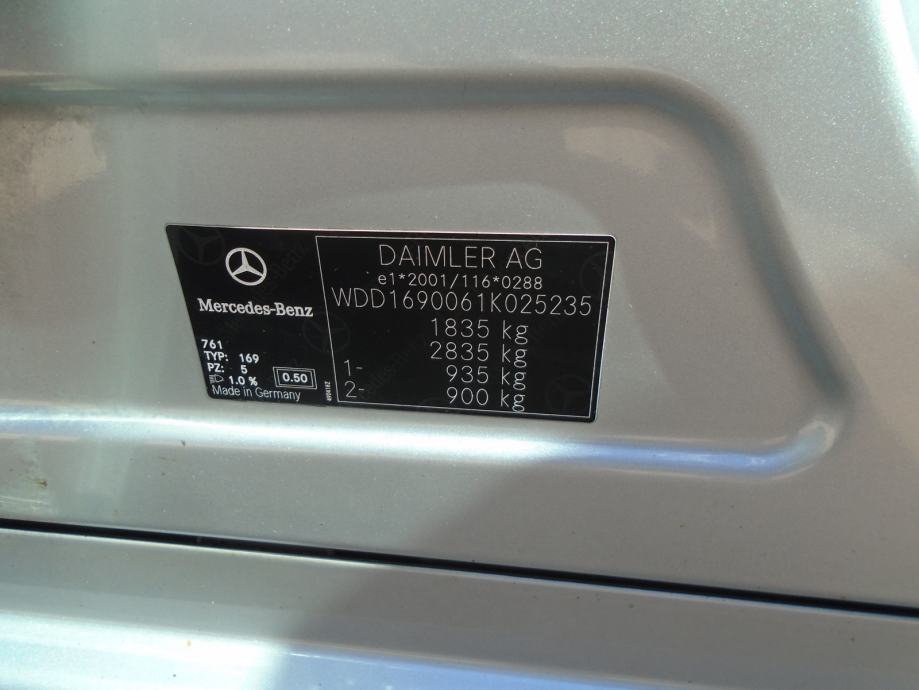 Mercedes-Benz A-klasa 160 CDI PREMIUM AUTOMATIC, fotografija 15