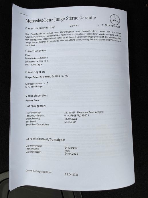 Mercedes-Benz A-klasa 250 AMG automatik, fotografija 17