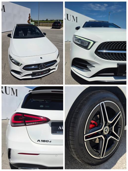 Mercedes-Benz A180d *AMG* PANORAMA,VIRTUAL,KAM,AMBI,JAMSTVO,REG 12/26, fotografija 9