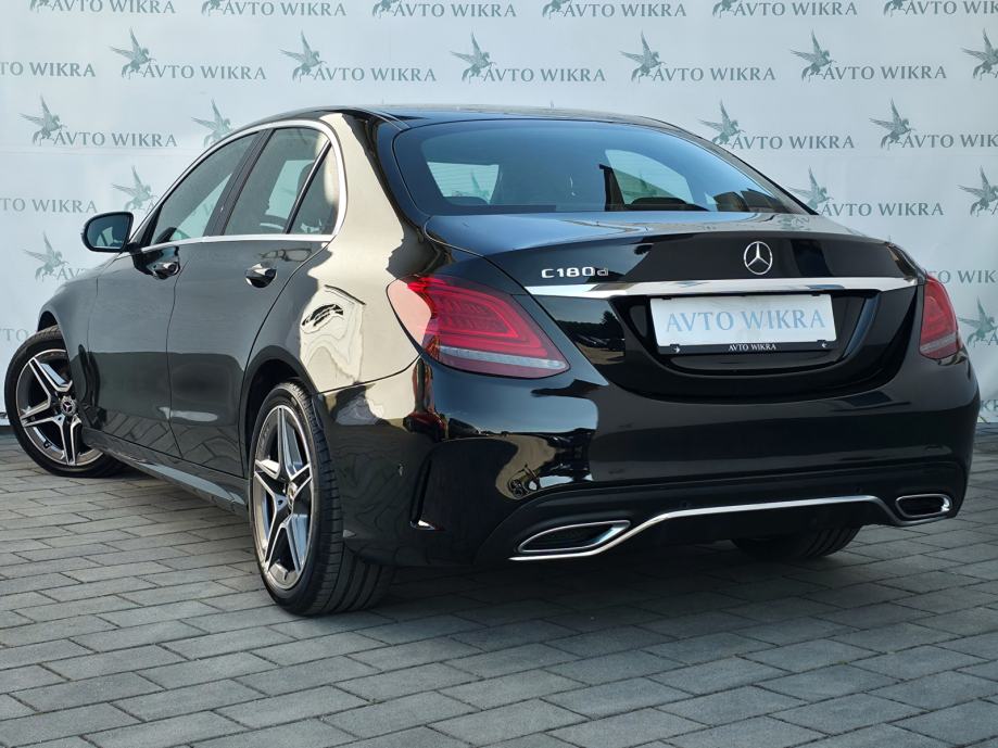 Mercedes-Benz C-Razred 180d AMG Line Avt. LED•TEMP•NAVI•KAMERA•F1•18C, fotografija 3