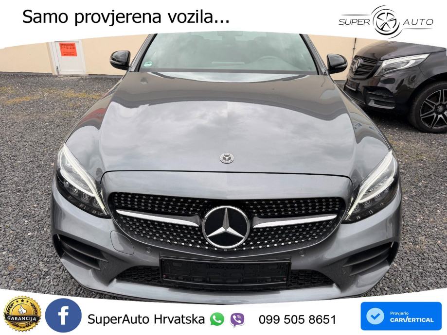 Mercedes-Benz C200 AMG line LED+GR SJED+ACC, fotografija 2