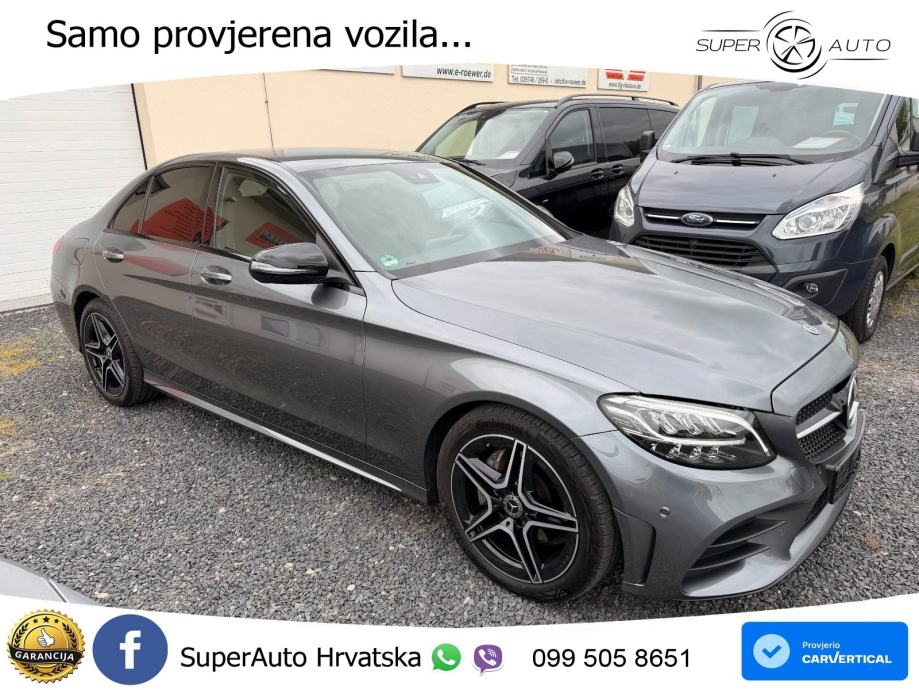 Mercedes-Benz C200 AMG line LED+GR SJED+ACC, fotografija 3