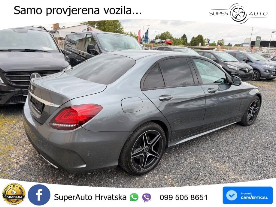 Mercedes-Benz C200 AMG line LED+GR SJED+ACC, fotografija 5