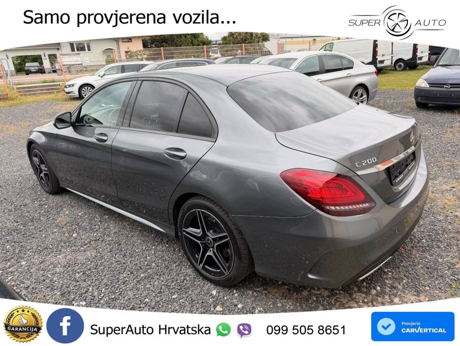 Mercedes-Benz C200 AMG line LED+GR SJED+ACC, fotografija 7
