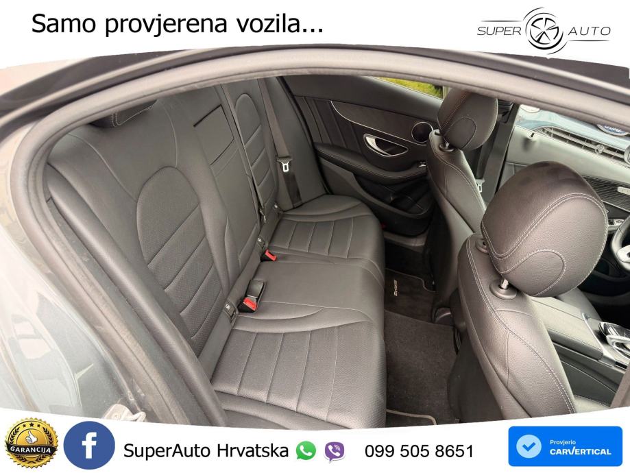 Mercedes-Benz C200 AMG line LED+GR SJED+ACC, fotografija 20