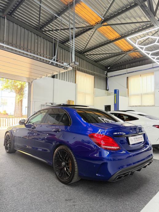 Mercedes-Benz C63s AMG, Burm, Pano, 360, fotografija 6