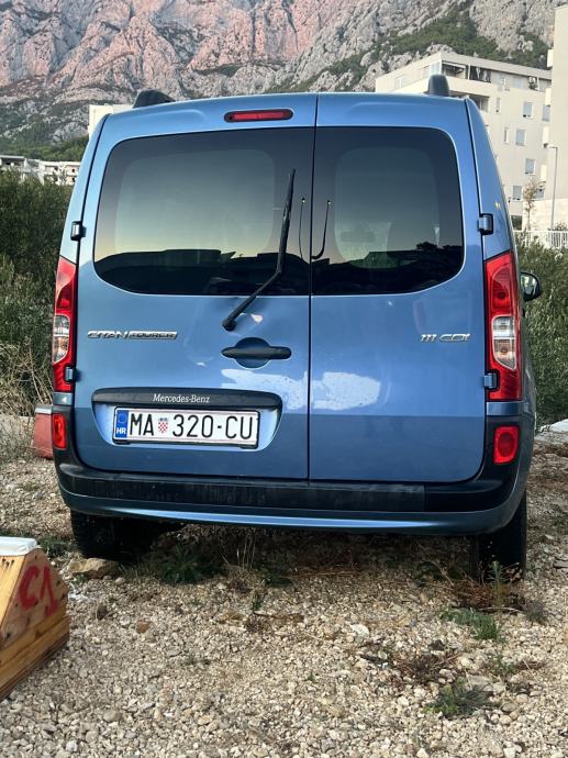Mercedes-Benz Citan 111 CDI TOURER, N1, 5 sjedala, 5 vrata, u PDV, fotografija 4