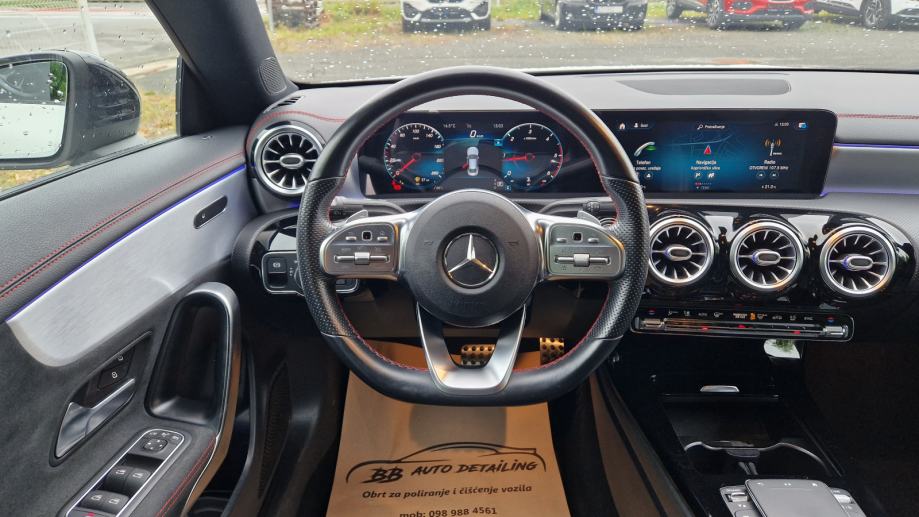 Mercedes-Benz CLA klasa 200d automatik AMG, 18", widescreen, ambilight, fotografija 17