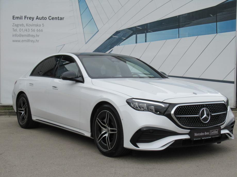 Mercedes-Benz E 220 d AMG Line/ Panorama/ Night paket/ 19", fotografija 4
