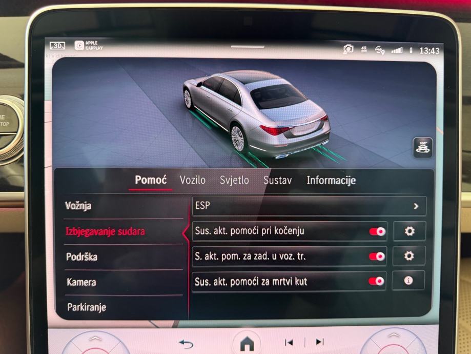 Mercedes-Benz S400d 4Matic AMG,PANO,DIGITAL LIGHT,HUD,REG. DO 6/2027!, fotografija 19