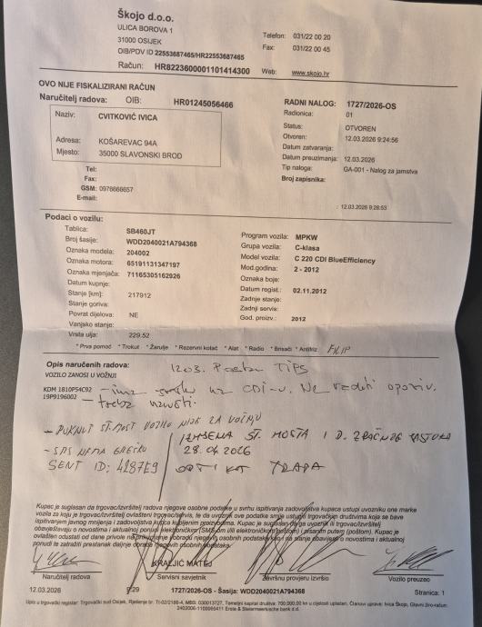 Mercedes-Benz W204 C-klasa 220 CDI, fotografija 18