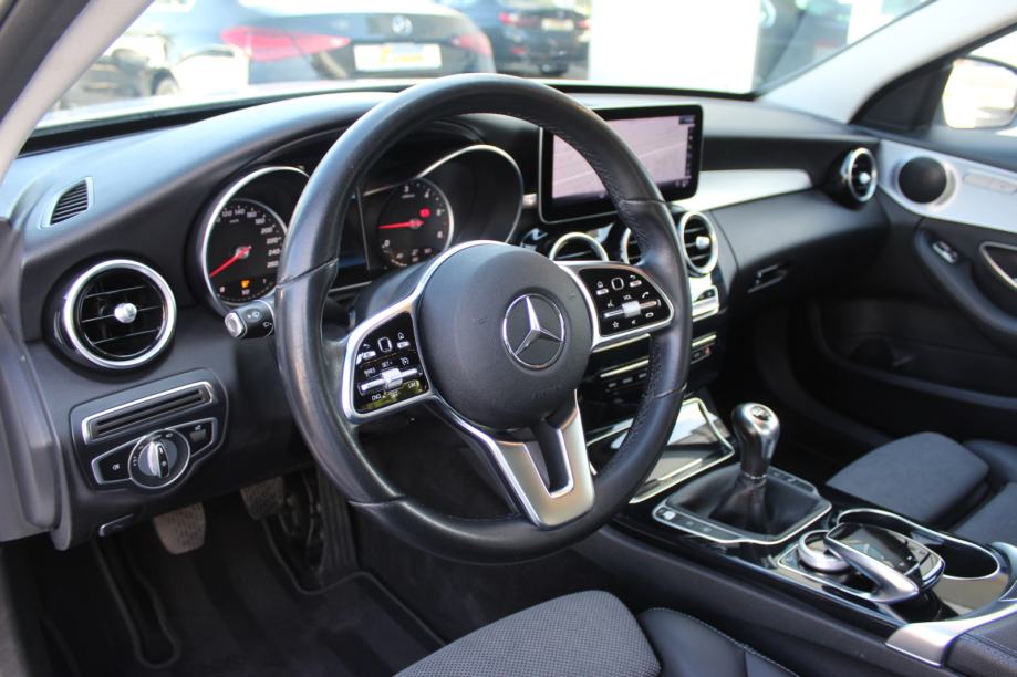 Mercedes C200D AVANTGARDE, LED, KOŽA, ALU 19, NAVI, KAMERA, GARANCIJA., fotografija 11