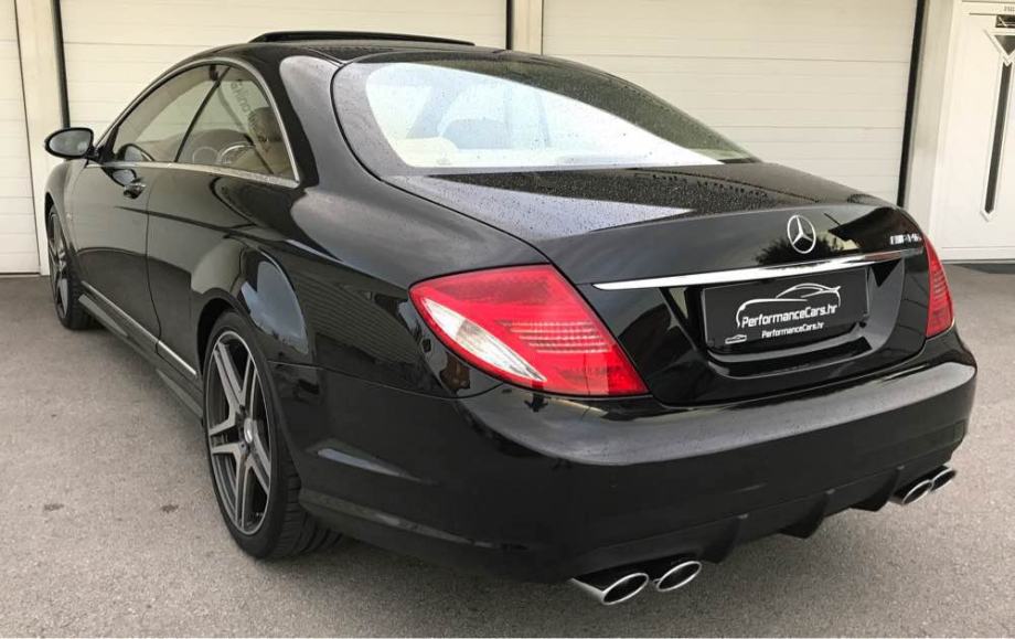Mercedes CL 500 63 ///AMG paket, 92TKM, SOFTCLOSE, ŠIBER **KAO NOVO