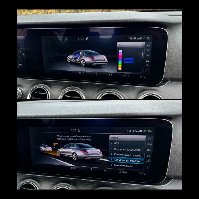 Mercedes E klasa 220 D Avantgarde LED-WIDESCREEN-AMBI LIGHT-AMG, fotografija 19