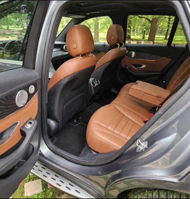 Mercedes GLC 250d 4matic smeđa cognac koža, Panorama, fotografija 3