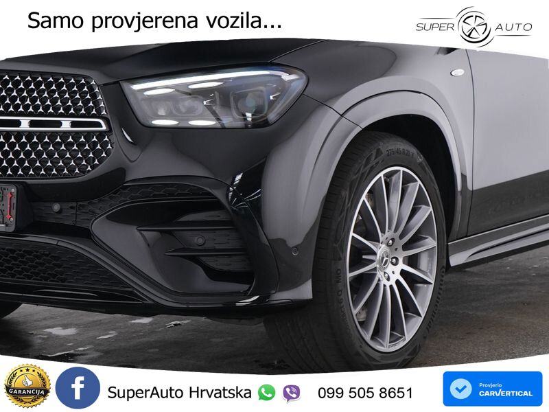 Mercedes GLE 350de (333 KS) 4MATIC 9G-TRONIC ZRAČNI+ACC+GR SJED+360+PA, fotografija 3