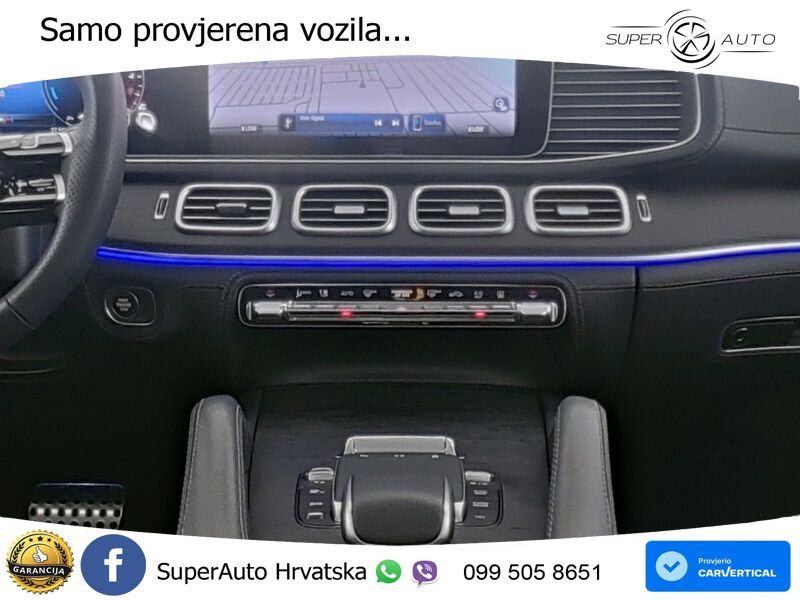 Mercedes GLE 350de (333 KS) 4MATIC 9G-TRONIC ZRAČNI+ACC+GR SJED+360+PA, fotografija 4