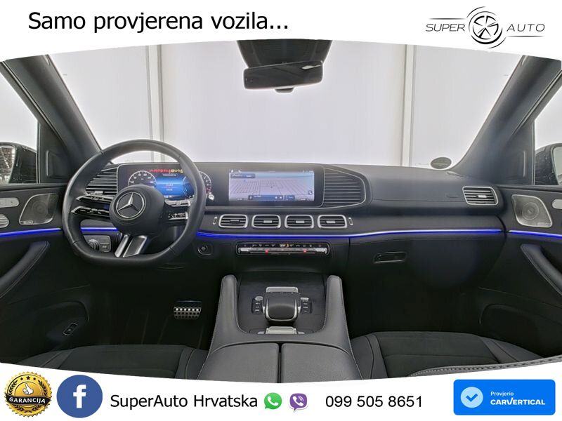Mercedes GLE 350de (333 KS) 4MATIC 9G-TRONIC ZRAČNI+ACC+GR SJED+360+PA, fotografija 6