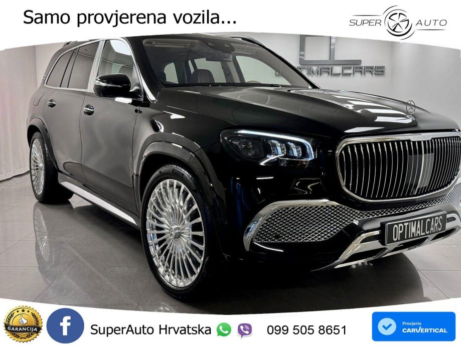 Mercedes Maybach GLS 600 V8 (557 KS) EQ Boost 4MATIC 9G-TRONIC LED+GR, fotografija 2