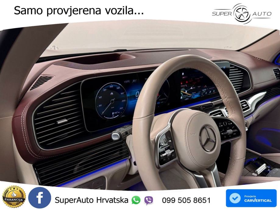 Mercedes Maybach GLS 600 V8 (557 KS) EQ Boost 4MATIC 9G-TRONIC LED+GR, fotografija 4