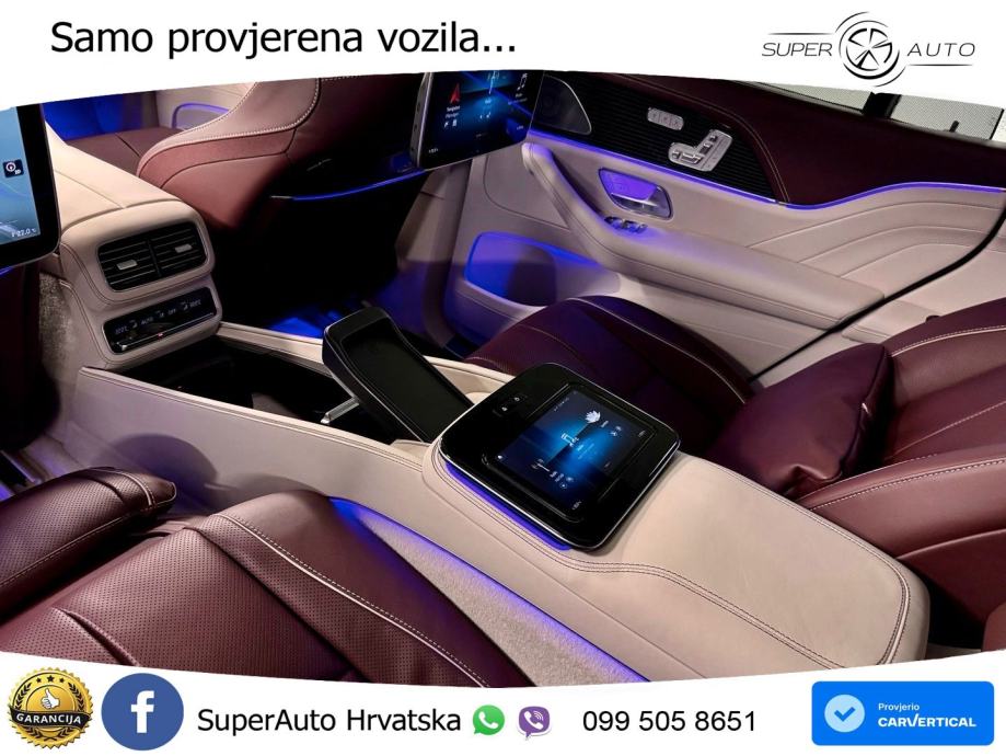 Mercedes Maybach GLS 600 V8 (557 KS) EQ Boost 4MATIC 9G-TRONIC LED+GR, fotografija 5