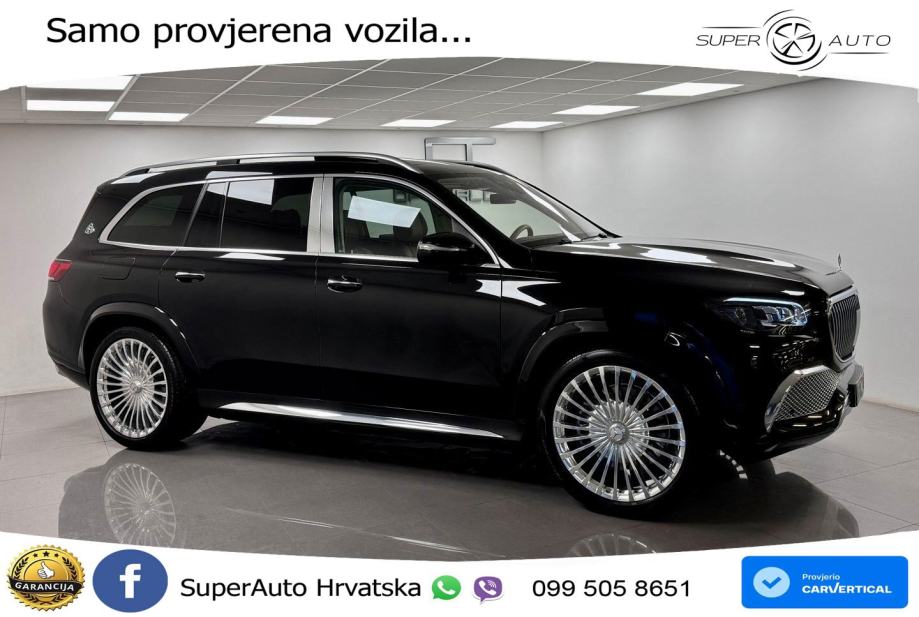 Mercedes Maybach GLS 600 V8 (557 KS) EQ Boost 4MATIC 9G-TRONIC LED+GR, fotografija 7