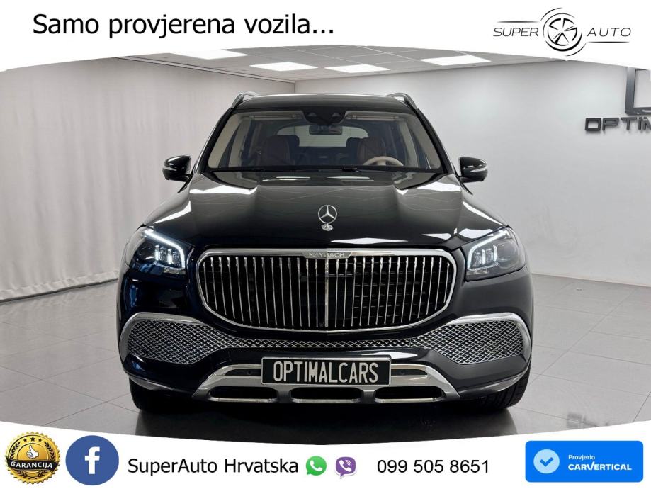 Mercedes Maybach GLS 600 V8 (557 KS) EQ Boost 4MATIC 9G-TRONIC LED+GR, fotografija 8