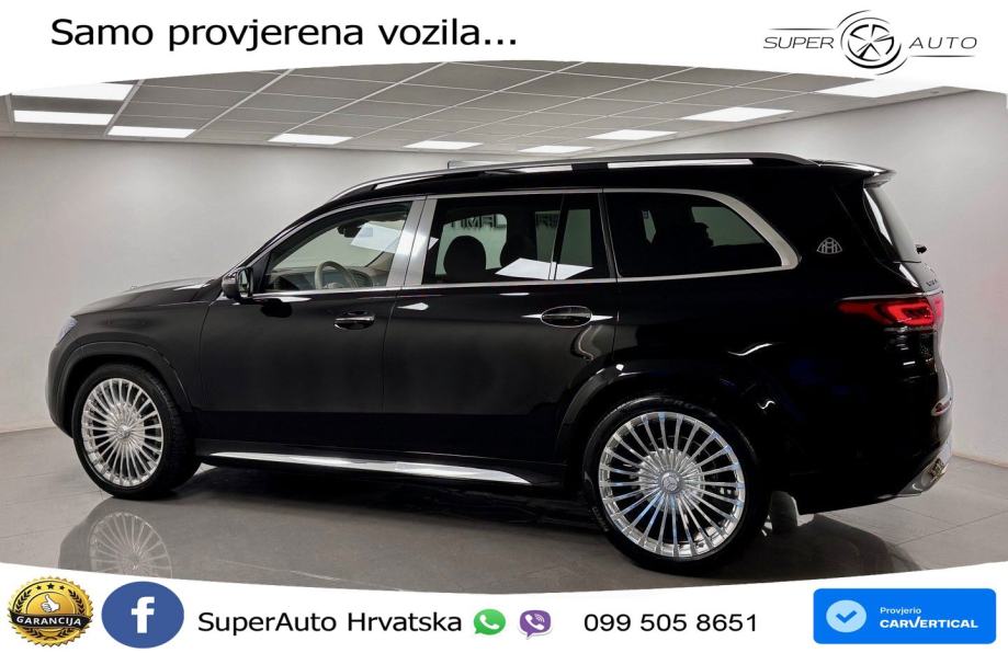 Mercedes Maybach GLS 600 V8 (557 KS) EQ Boost 4MATIC 9G-TRONIC LED+GR, fotografija 10