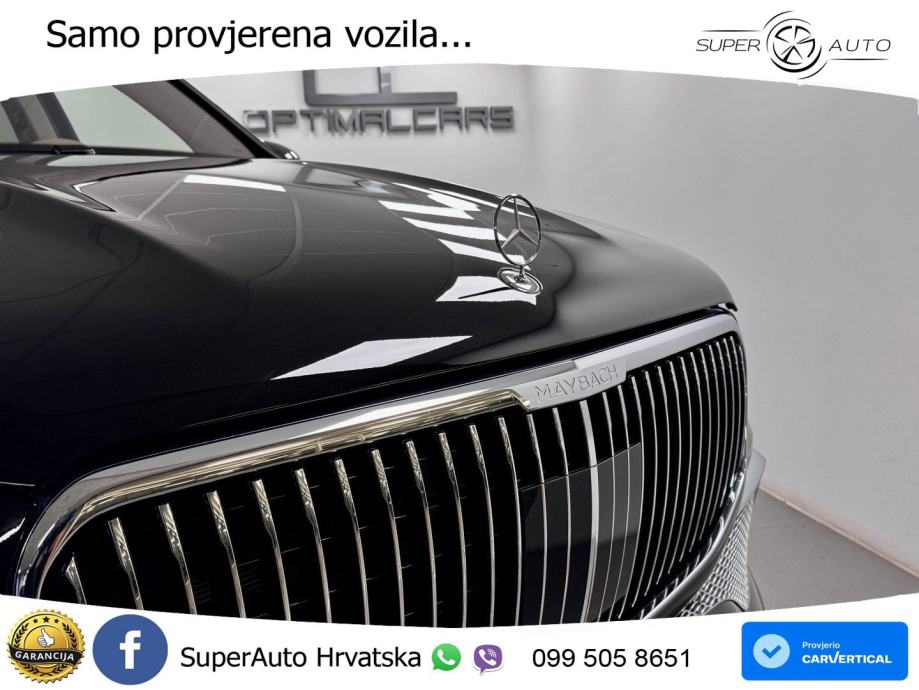 Mercedes Maybach GLS 600 V8 (557 KS) EQ Boost 4MATIC 9G-TRONIC LED+GR, fotografija 15