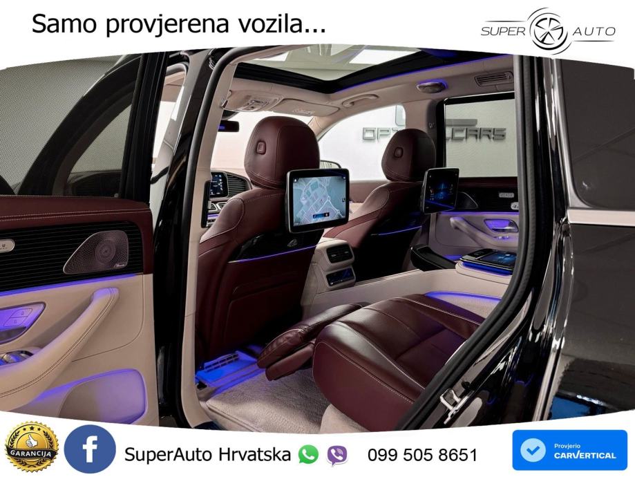 Mercedes Maybach GLS 600 V8 (557 KS) EQ Boost 4MATIC 9G-TRONIC LED+GR, fotografija 16