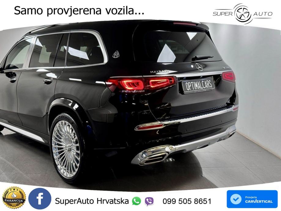 Mercedes Maybach GLS 600 V8 (557 KS) EQ Boost 4MATIC 9G-TRONIC LED+GR, fotografija 18