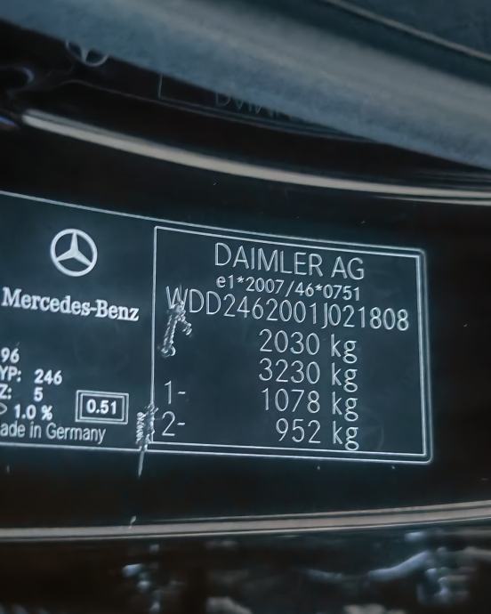 MercedesB-180 CDI*VRHUNSKO STANJE*REG 09/27*PRILIKA❗, fotografija 17