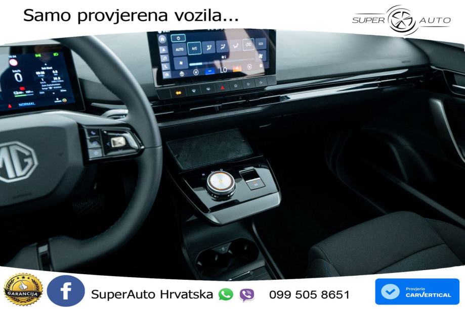 NOVO MG 4 51 KWh 170 KS, ACC+GR SJED+VIRT+NAVI, fotografija 14