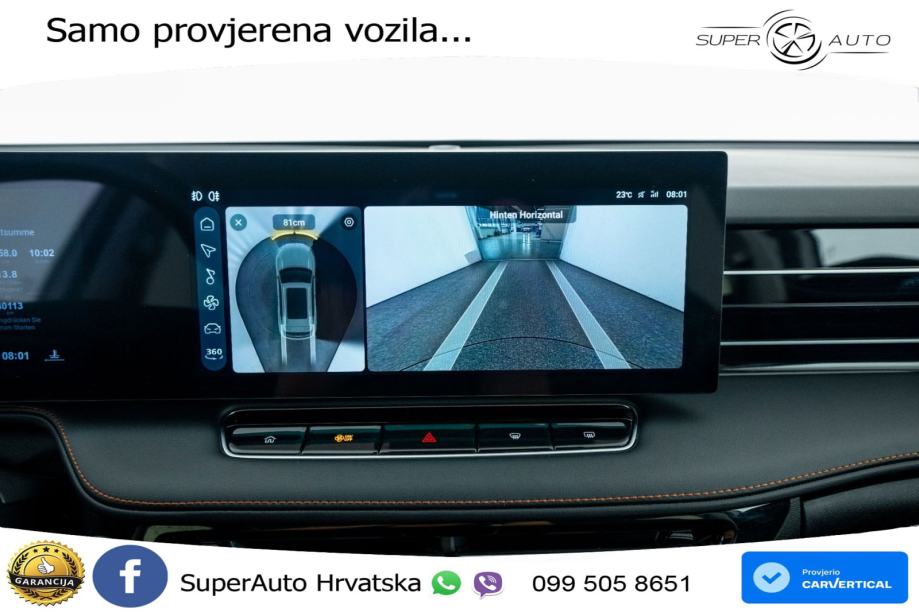MG HS 1.5T Aut. Luxury 272 KS, LED+ACC+GR SJED+360+VIRT+PDC, fotografija 10