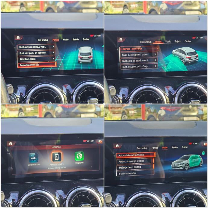 NEW*B KLASA*2.0D*2021.G*AUT-8G-TRONIC*BUSINESS EXTRA*VIRTUAL*22900E, fotografija 16