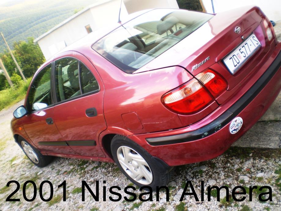 2001 Nissan Almera II Comfort N16 1.5 16V Registriran do