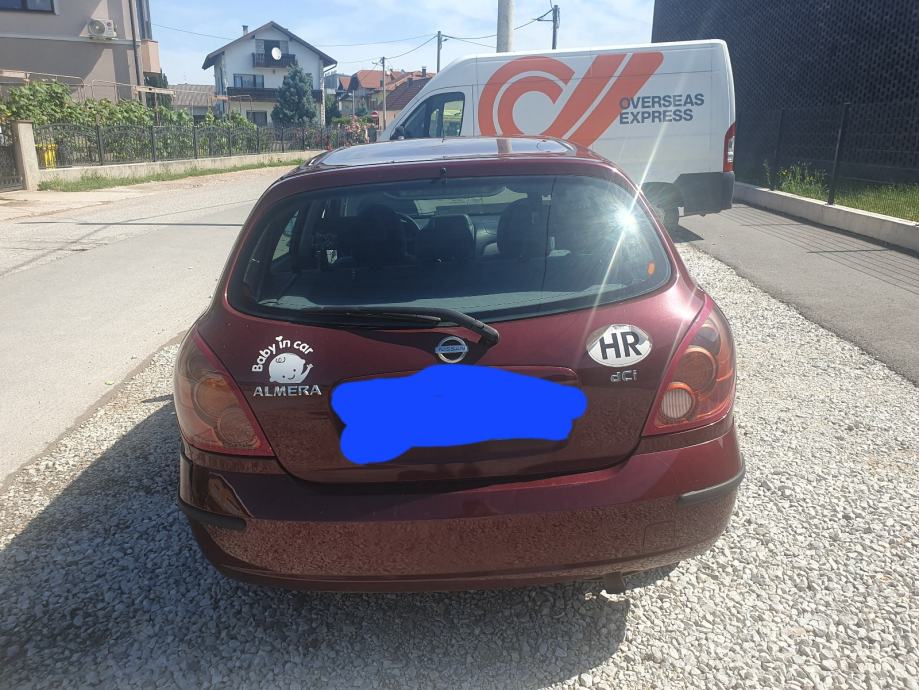 Nissan Almera 1.5 dCi | Klima | Reg. | 5 zimskih guma | 232 tkm, pogled izvana - slika 2