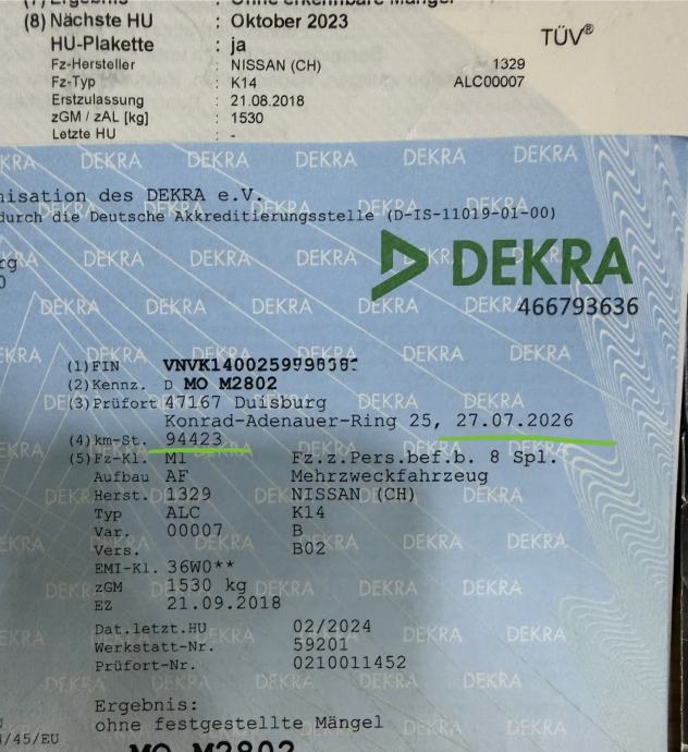 Nissan Micra 0,9 TCe *TEKNA*-POTVRDA KM/JAMSTVO-NAVI-PDC-BOSE-MOD.2019, fotografija 14