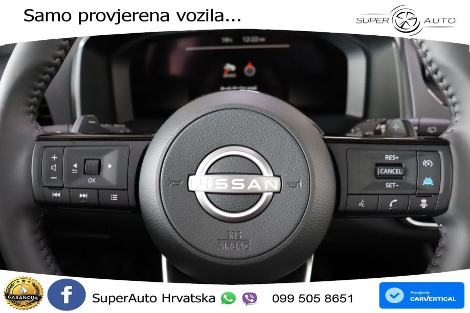 Nissan Qashqai 1.3 DIG-T (158 KS) Xtronic N-Connecta LED+GR SJED+ACC, fotografija 9