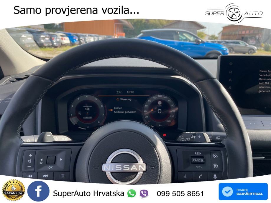 Nissan Qashqai 1.3 DIG-T (158 KS) Xtronic N-Connecta LED+GR SJED+ACC, fotografija 7