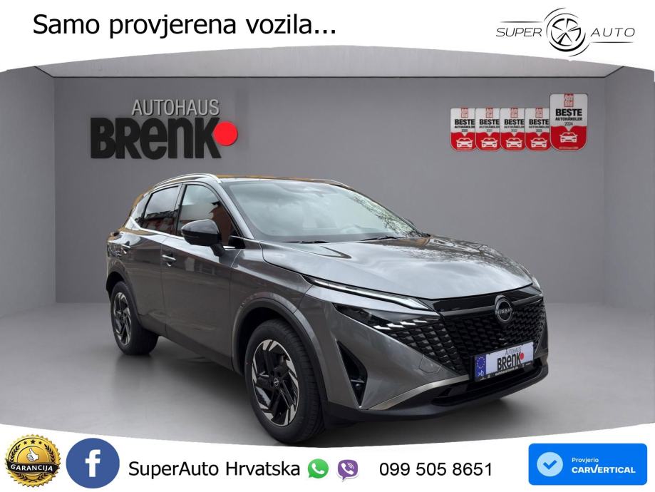 Nissan Qashqai 1.3 DIG-T (158 KS) Xtronic N-Connecta LED+GR SJED+ACC, fotografija 7